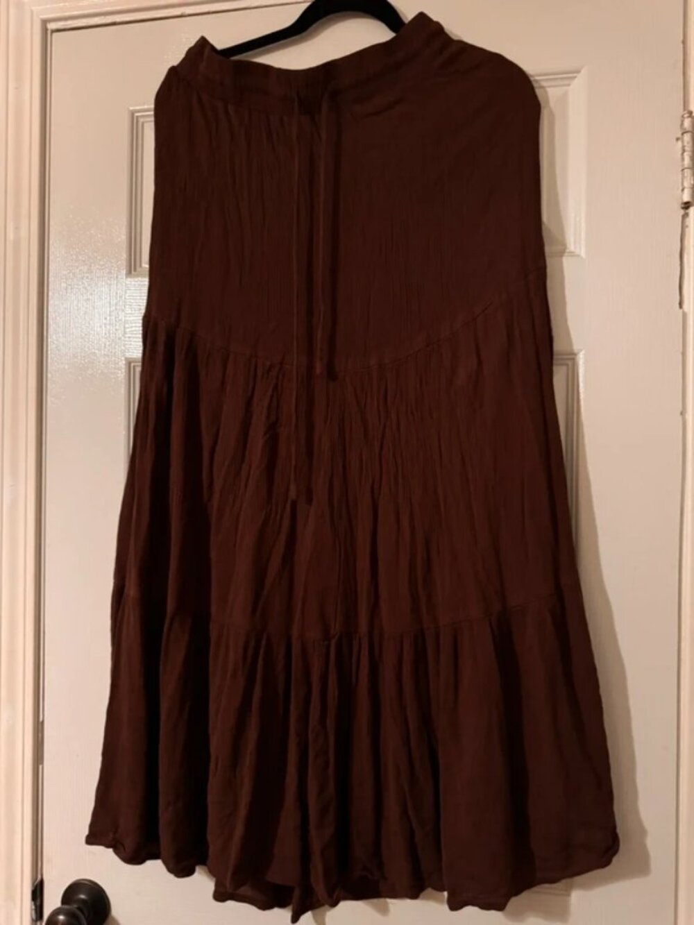 Brown Maxi Skirt